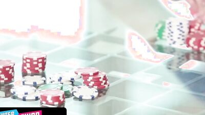 Losing your stepdaughter's pussy playing poker