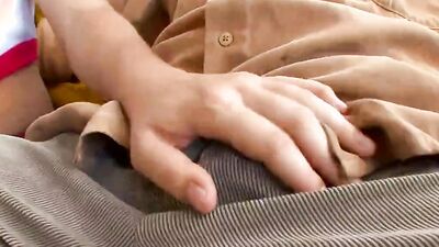 Wild Talia Palmer distracts her angry stepdaddy