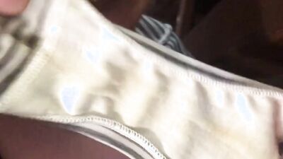 SD dirty panties (#26): sds & mom’s panties & vibrator!!