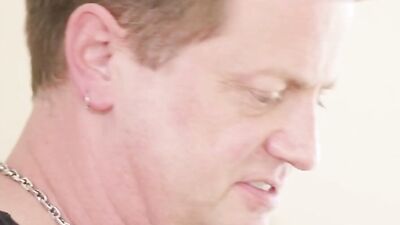 She Gets Her Pussy Destroyed By Her Stepdad After A Massage