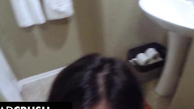 Hot Stepdaughter’s Pussy Gets Drilled By Stepdad On Halloween