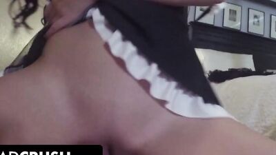 Hot Stepdaughter’s Pussy Gets Drilled By Stepdad On Halloween