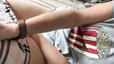Caught Stepsister Masturbating - So I Had To Fuck Her