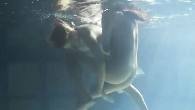 Lesbians And Solo Girls Make Out Underwater