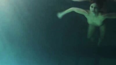 Babes Swim And Get Naked Underwater