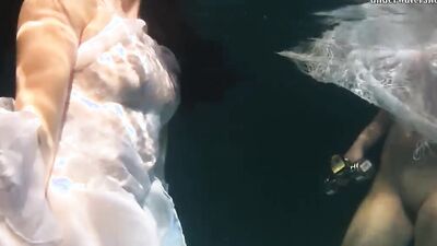 Mihalkova And Siskina And Other Babes Underwater Naked