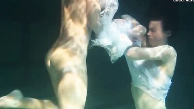 Mihalkova And Siskina And Other Babes Underwater Naked