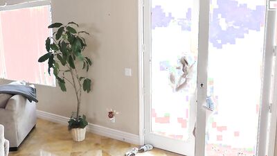 SPYFAM Step Sister Caught Sneaking Into Room For Sex
