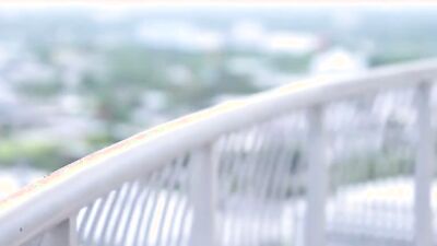 PASSION-HD Fantasy balcony tease before big dick POUNDING