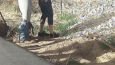 Fuck Me Under This Bridge – Real Amateur Couple Hiking Fantasy