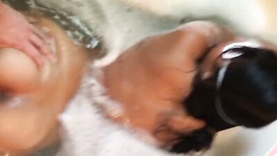 Stranger Tricks Married woman while she is Blindfolded Creampie