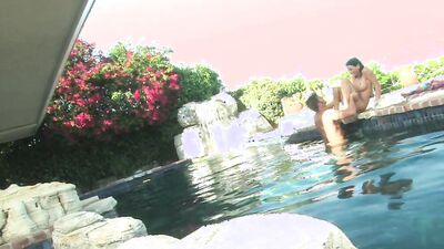 Pool Fantasy Outdoor Fuck