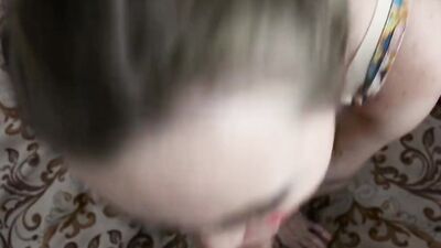 Miss Fantasy has fun after her birthday with a stranger