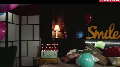 XXX SHADES Hot Balloon Fantasy With Romanian Teen Anya Krey