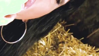 JizzOrama Busty brunette babe gets fantasy fuck