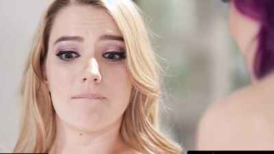 MOMMYSGIRL Hot Stepmom Offers Her Big Breasts To Her New Stepdaughter Kenna James To Bond