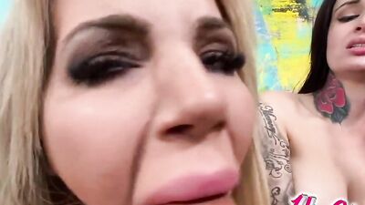 Brooklyn Rose Teaches Step Daughter Bella Rose How To Suck Dick