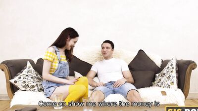 SISPORN. For cash skinny ginger agrees to have affair with stepbrother