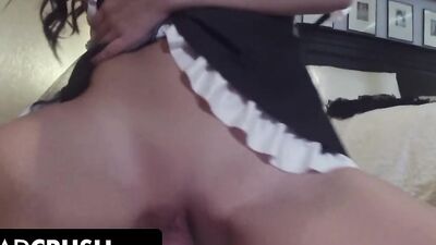 Hot Stepdaughters Pussy Gets Drilled By Stepdad On Halloween