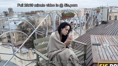 SISPORN. In exchange for stepbrothers silence beauty takes care of his dick