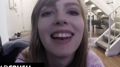 Dad Crush - Hot Teen Stripped Naked Infront of Stepdad