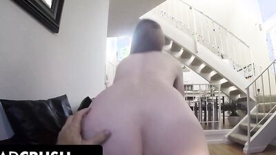 Dad Crush - Hot Teen Stripped Naked Infront of Stepdad