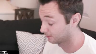 Stepbro Creeps On His Hot Ass Teen Stepsister