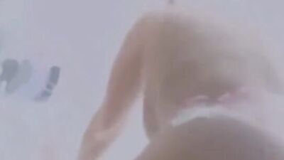 Big tit Mother in law comes into room Rides cock
