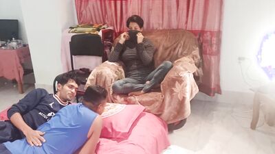 facial for sweet step-sister threesome sex Bengali A girl two boys