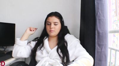 my stepsister shows the whole university that she is not lesbian - Melanie Caceres - Milan (El Garfield) - porn in Spani