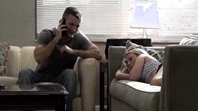 Blonde Teen Dixie Lynn Has Sexual Encounter with Stepbrother for the Last Time