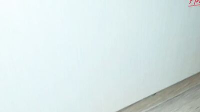 Mutual golden shower during sex with stepmom