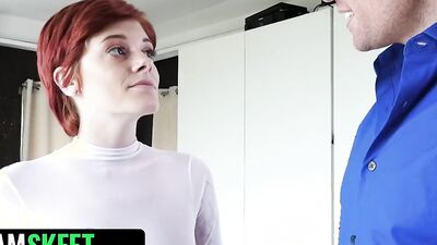 Ginger Patch - Fiery Haired Teen Ava Little Grateful For Her Stepdad’s Birthday Surprise