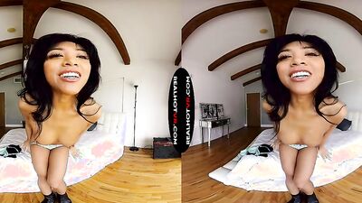 Stepdad Made Asian Babysitter Cum Hard In His Bed