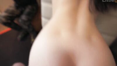 My Dumb Stepbrother Is Watching Me Fuck With A Boyfriend_PAID_2160