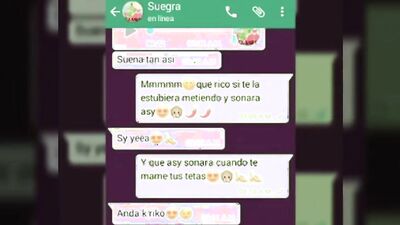 mensaje hot a la culona de mi mujer y me la termino follando