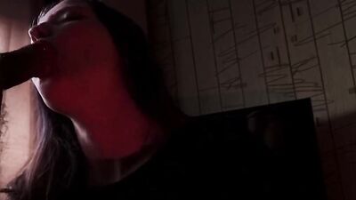 Stepdad showed petite stepdaughter what a real male dick is
