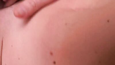 Busty brunette has an amateur anal fuck with her stepbrother