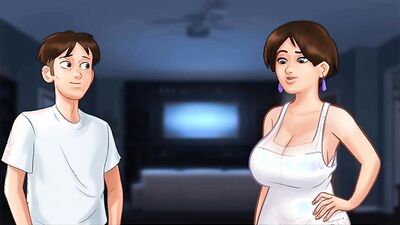 Summertime Saga: Stepbrother Invites His Stepsister For Sex In His Room - Ep 141