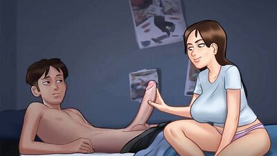 Summertime Saga: Stepbrother Invites His Stepsister For Sex In His Room - Ep 141