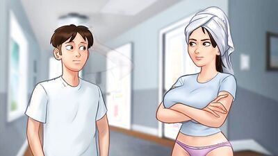 Summertime Saga: Stepsister And A Girlfriend - Ep 144