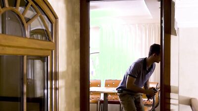 MATURE4K. Smart boy catches stepmom masturbating