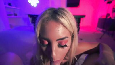 FIT KITTY GETS HER PUSSY CREAMPIED