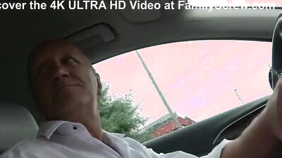 Dads Pick up and Stepdaughter