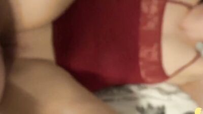 Stepsister Fucks & Sucks stepBrother For Valentines Day!