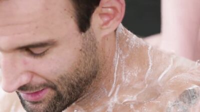 Bubble Butt Masseuse Helps On A Broken Down Man