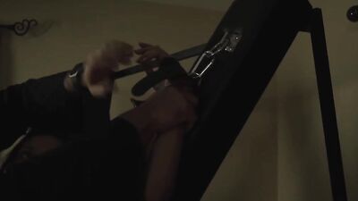 Busty brunette catholic girl gets a proper punishment