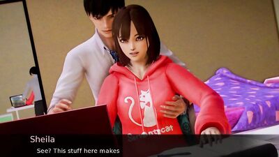 WAIFU ACADEMY (PT 30) - Tutoring my Step Sister