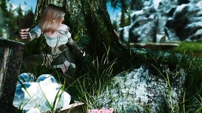 Skyrim Elf Girl and Step Uncle Porn