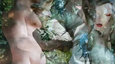 Skyrim Elf Girl and Step Uncle Porn